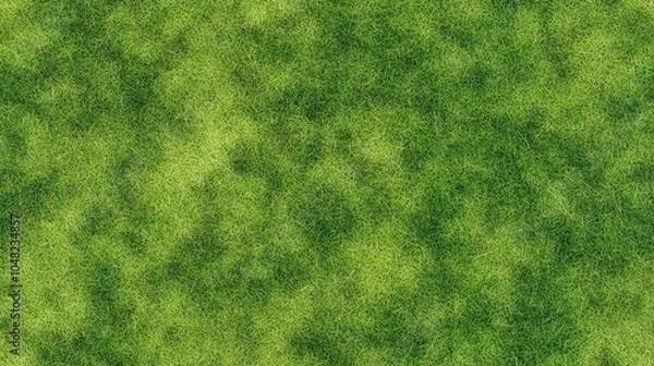 Fototapeta Seamless, Seamless Lush green grass texture, ideal for backgrounds or nature themes.