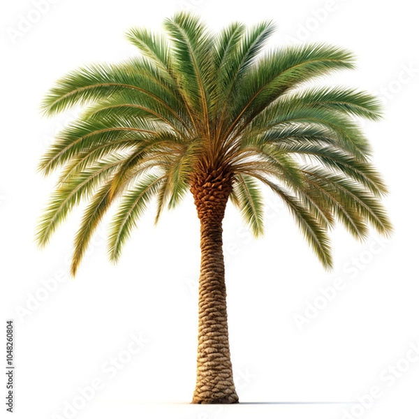 Fototapeta Date Palm Tree Isolated
