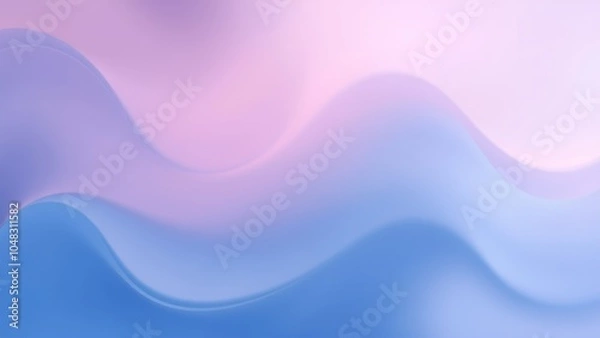 Fototapeta Soft gradient smooth liquid abstract background.