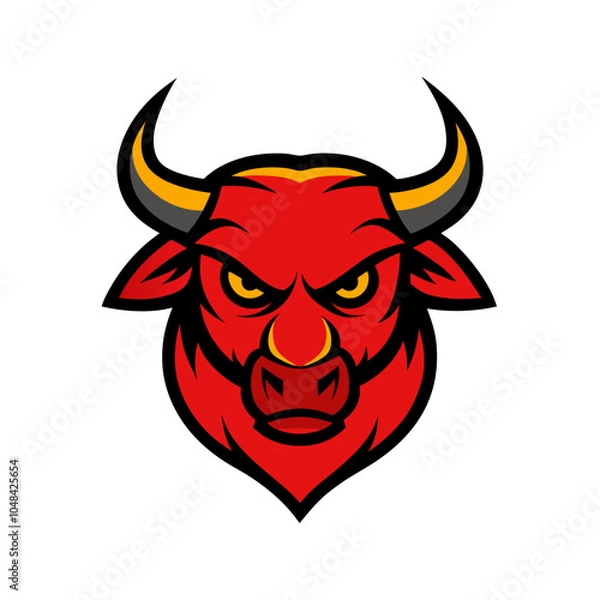Obraz bull with horns