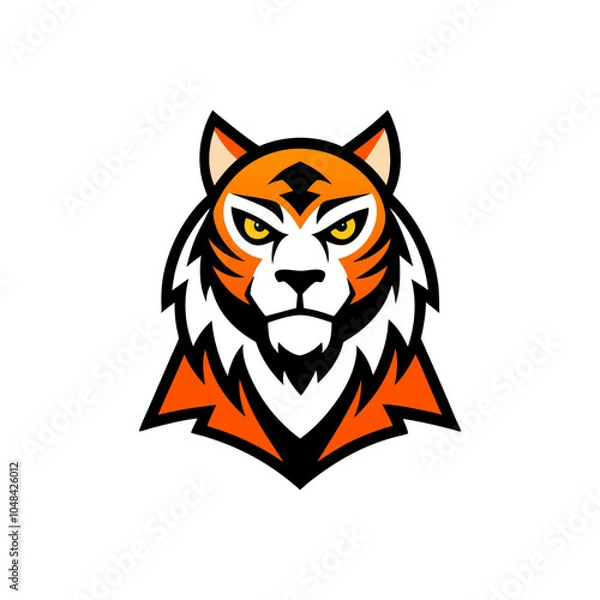 Obraz tiger head mascot