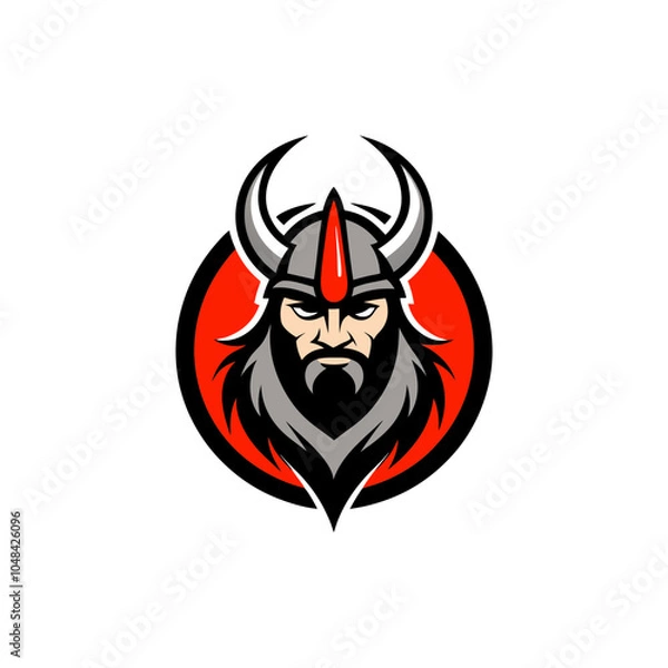 Fototapeta red devil with a crown