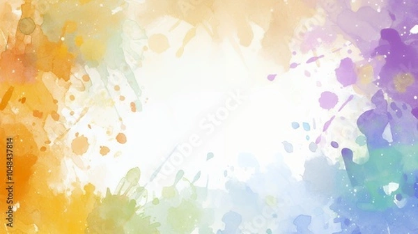 Fototapeta Abstract Watercolor Background