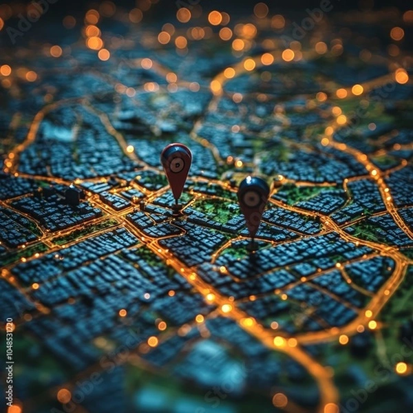 Fototapeta Local SEO Optimization for Business Listings Using Digital Marketing Techniques