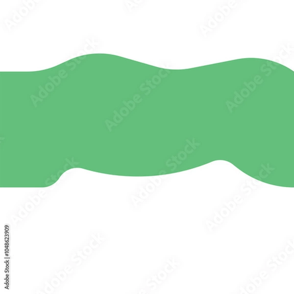 Fototapeta Abstract shape hand drawn, vector illustration