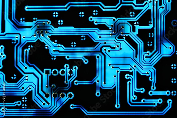 Obraz circuit board background