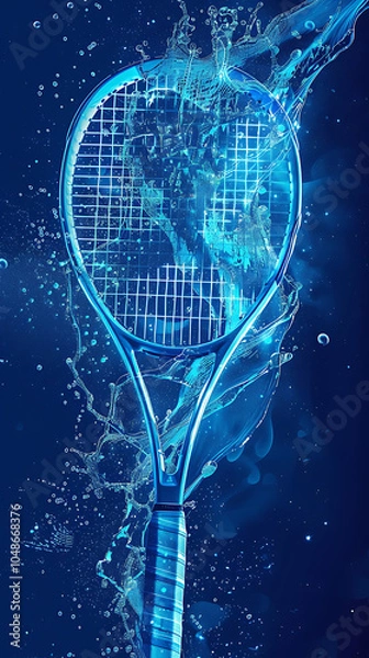 Obraz tennis racket