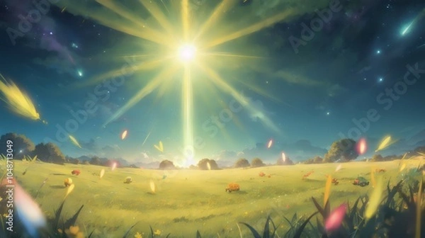 Obraz 異世界の草原