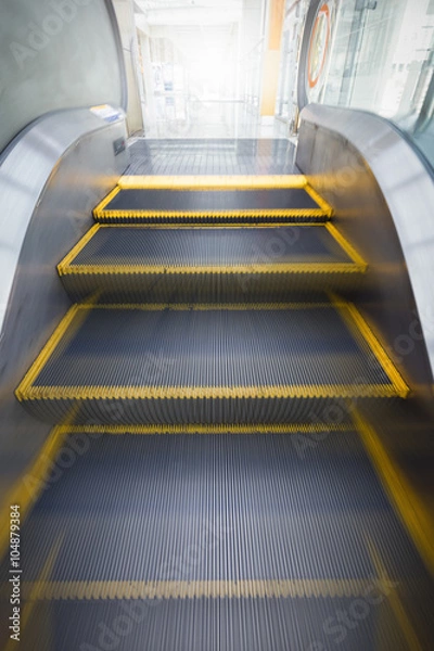 Obraz Escalator is moving to the next level