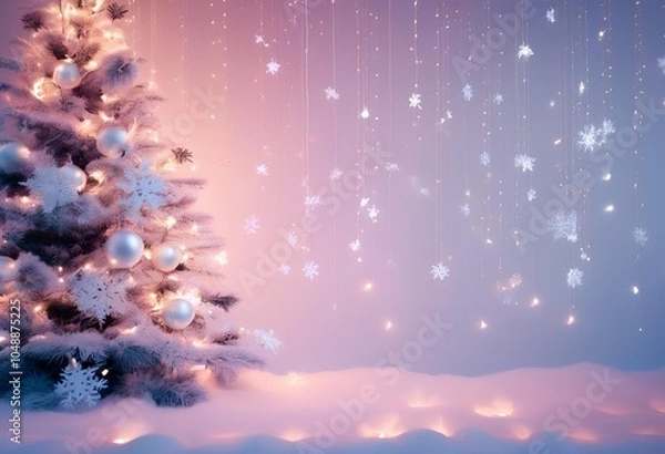 Obraz Winter Festival Background