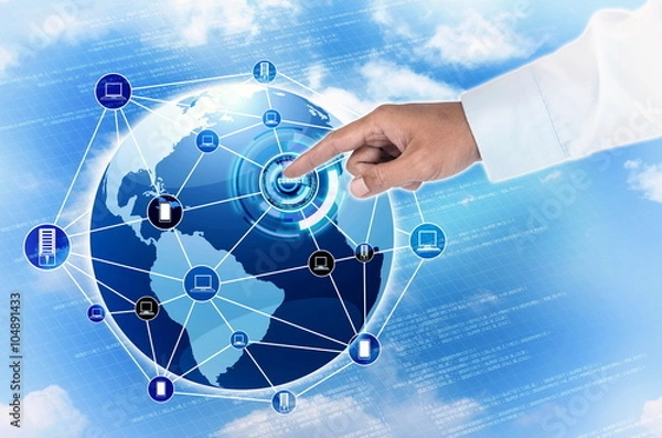 Obraz Connect to internet Network