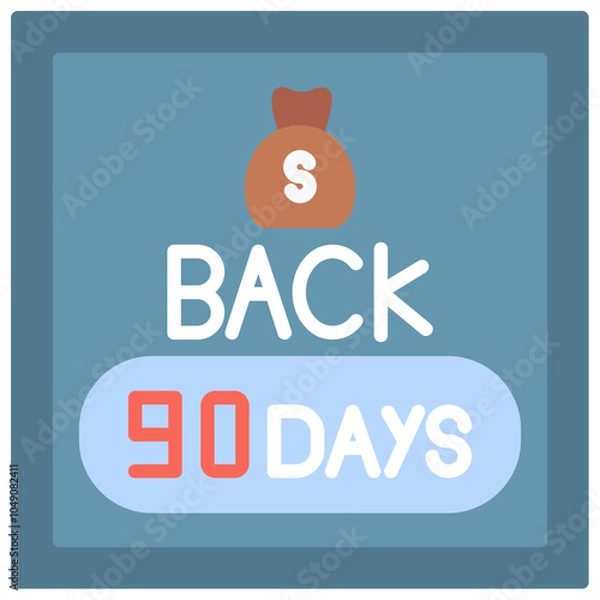 Fototapeta 30 Days Icon