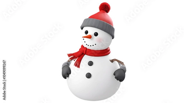 Obraz Christmas snowman