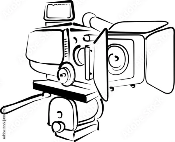 Fototapeta video camera