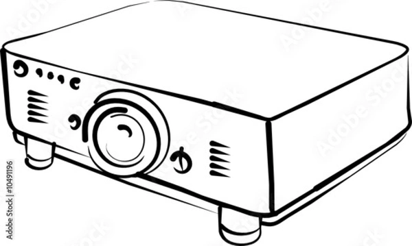 Fototapeta projector