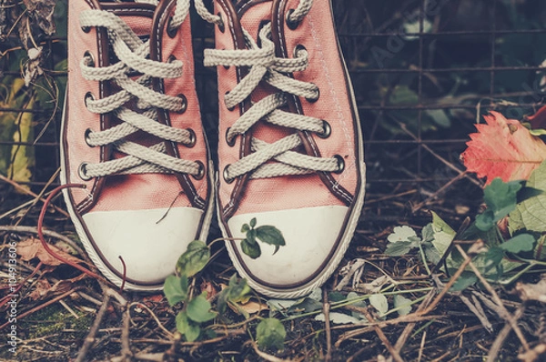 Obraz sneakers, instagram look