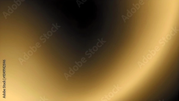 Obraz dark abstract gradient with a soft golden glow forming a subtle circular light effect. ideal for modern backgrounds, digital art, presentations, and stylish design projects