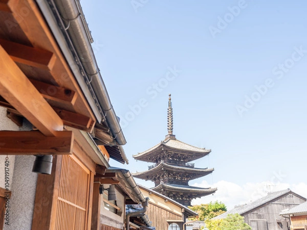 Obraz 京都の八坂の塔