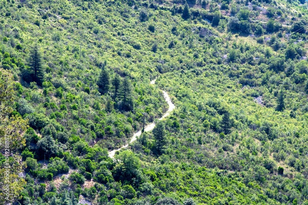 Obraz Dans le cirque de Navacelles