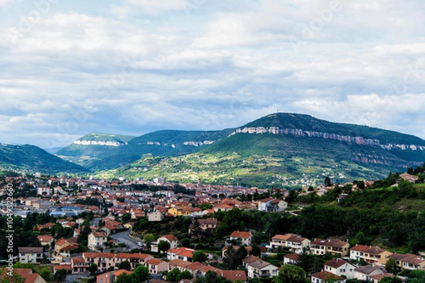 Obraz Vue sur Millau