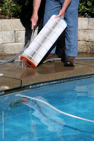 Obraz konserwacja basenu