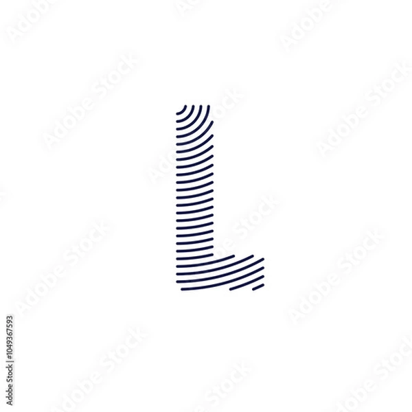 Obraz Letter L Logo Vector Design 