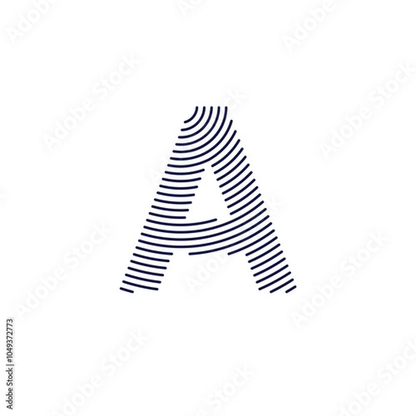 Obraz Letter A Logo Vector Design 