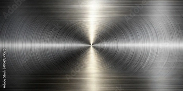 Fototapeta dynamic metal surface with reflective texture
