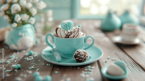 Obraz チョコミント、chocolate mint