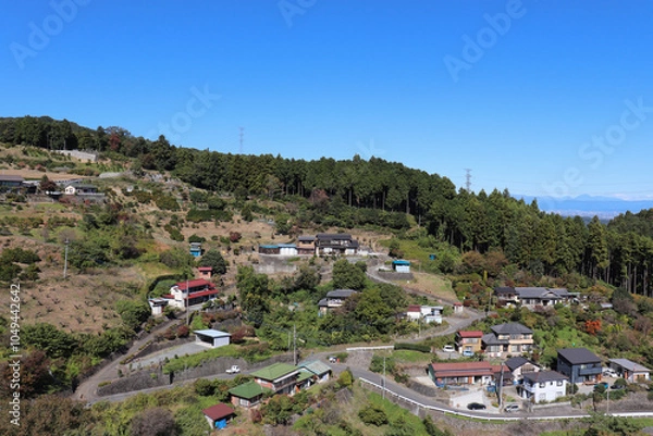 Fototapeta 東秩父村の町並み（埼玉県東秩父村）
