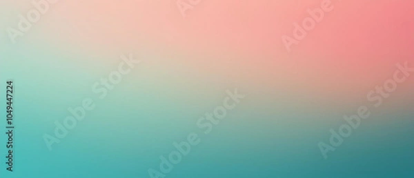 Obraz 淡いピンク　水色　淡い緑　グラデーション背景
