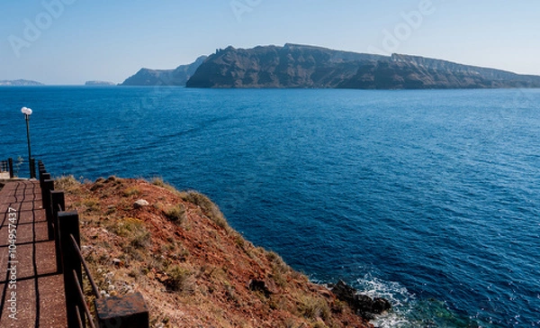 Obraz Santorini island. Greece.