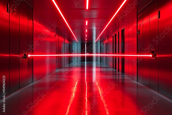 Obraz レーザー罠の施設