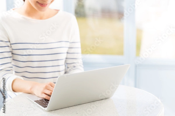 Fototapeta young asian woman lifestyle image