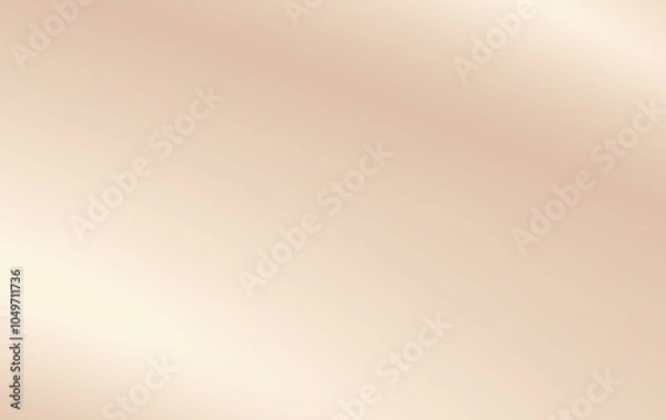 Fototapeta Trendy neutral light beige vanilla cream caramel colour abstract gradient background texture 