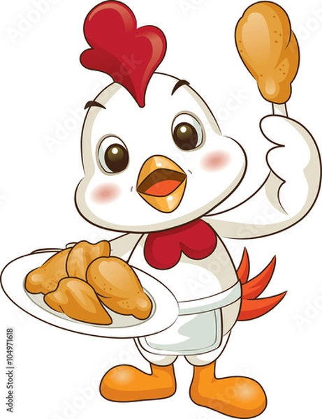 Fototapeta 캐릭터 일러스트