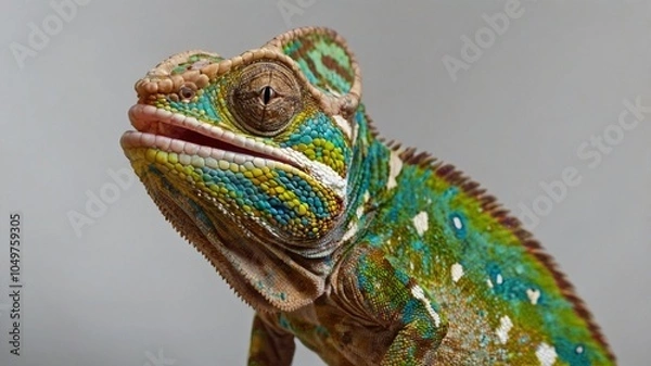 Obraz lizard on a tree