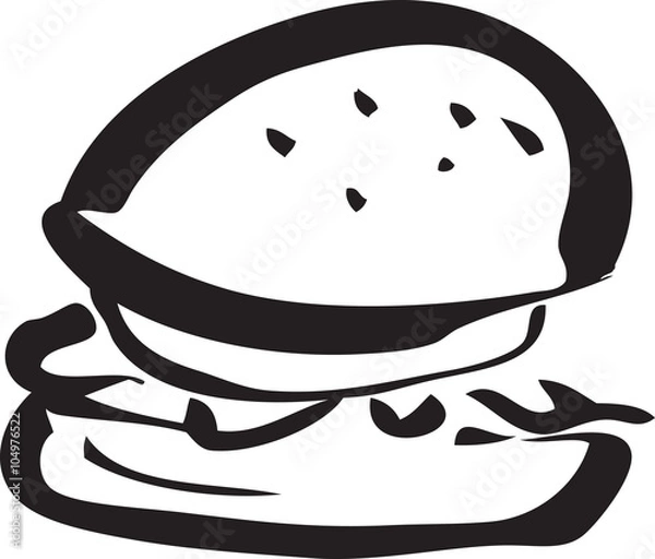 Obraz 음식 일러스트