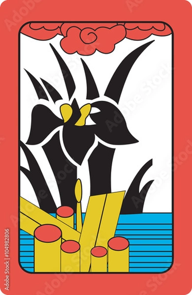 Obraz 화투 일러스트