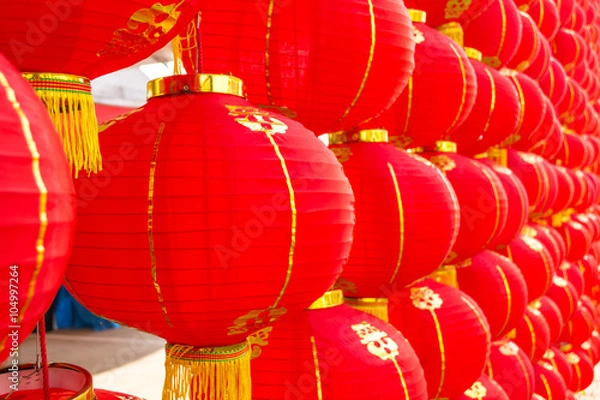 Obraz Chinese lanterns