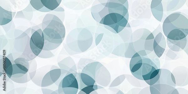 Fototapeta Overlapping Circles with Depth