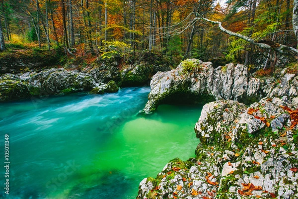 Obraz Fantastic view of the canyon Mostnica