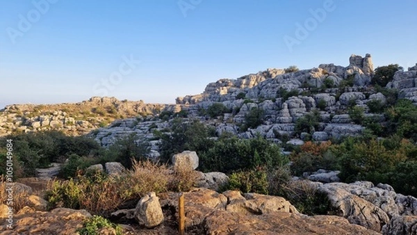 Obraz El Torcal, Malaga, Spain