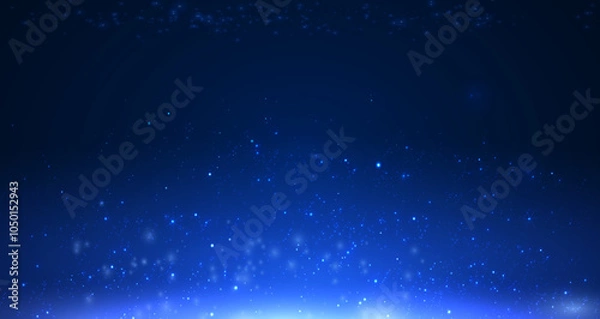 Obraz Christmas or other abstract background with soft lights and shiny. Vector.