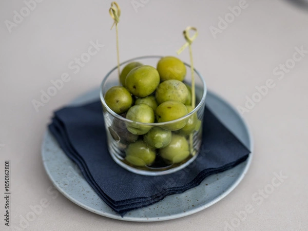 Obraz Olives on a plate