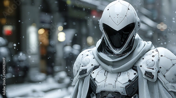 Obraz future robot soldier