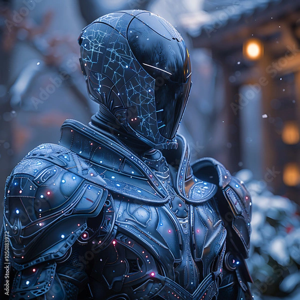 Obraz future robot soldier