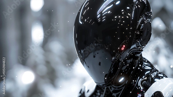 Obraz future robot soldier