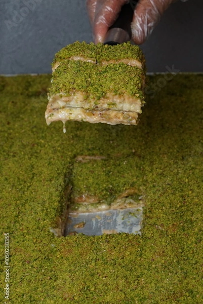 Obraz Turkish cold baklava