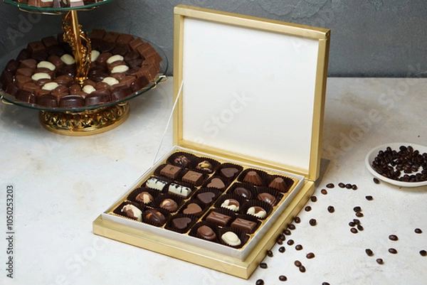 Obraz chocolate gift box